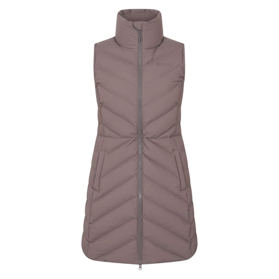 Mountain Warehouse Anmore vadderad väst, dam/dam (Taupe) - Image 1