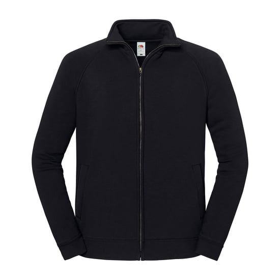 Fruit of the Loom Unisex Adult Iconic Premium Sweat Jacket (Black) - Image 1