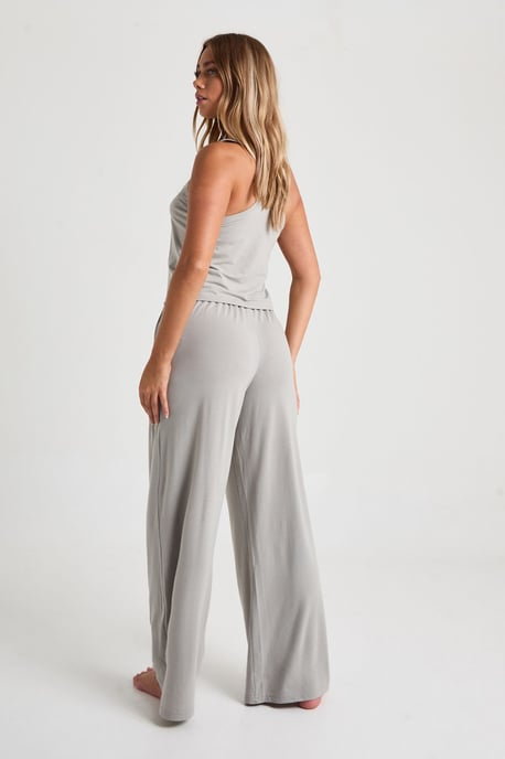 Modal Vest & Wide Leg Trousers Pyjama Set - Image 2