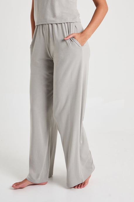Modal Vest & Wide Leg Trousers Pyjama Set - Image 4