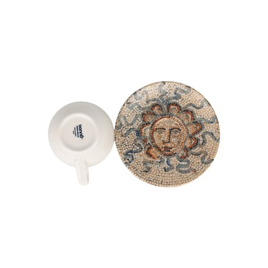 Bonna Koffie kopjes & schotel mesopotamia porselein set van 6 - Image 3