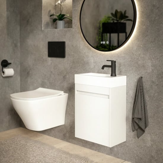 Mirlux Toiletmeubel vivo 40cm - wastafel - Image 4
