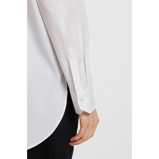 Women's Hugo Oversized-Fit Blouse in White - Image 5