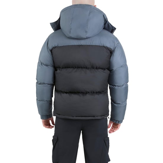 Ellesse Mens Dappiani Padded Jacket (Black/Grey) - Image 2