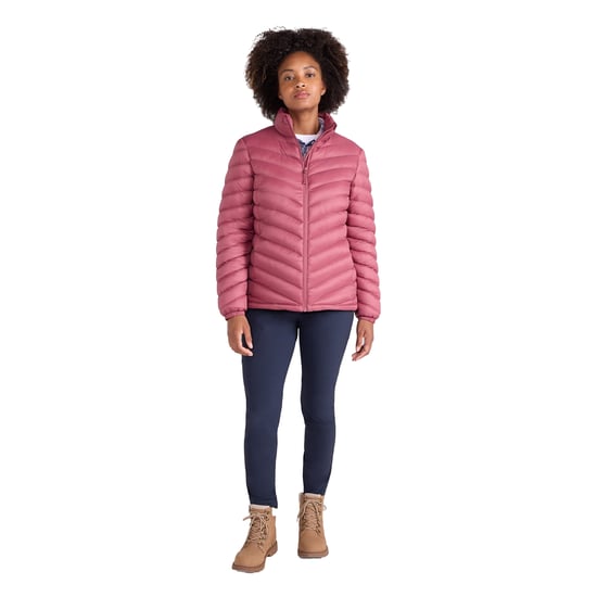 Mountain Warehouse Womens/Ladies Vista Padded Jacket (Dark Pink) - Image 3