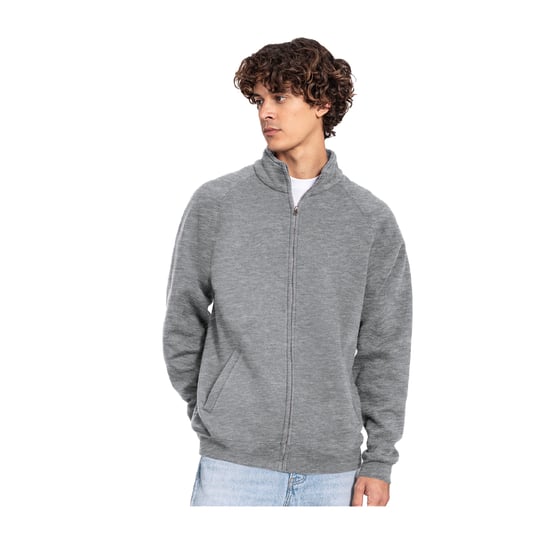 Fruit of the Loom Unisex Volwassen Heren Sweatjack (Athletic Heather) - Image 2