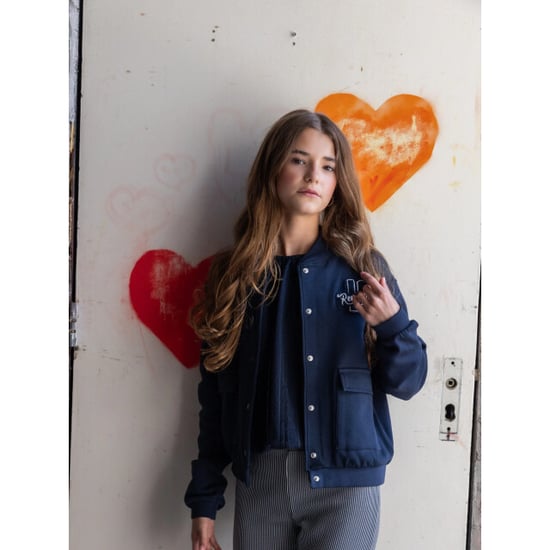 Looxs Revolution Sweatvest dark navy voor meisjes in de kleur - Image 1