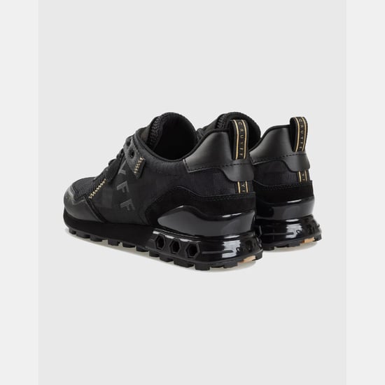 Men's Cruyff Superbia Hex-Tech Trainers in Black Gold - Image 4