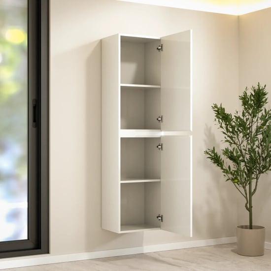 Mirlux Kolomkast ruvo 150cm wit - Image 3
