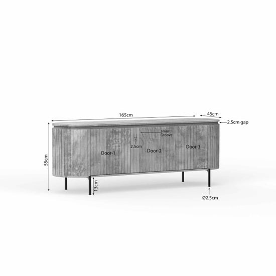 Starfurn tv meubel lana - 45x165x55 cm - Image 6