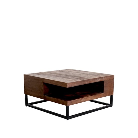 Label51 Salontafel cube nature smooth 80x80x40 cm - Image 2