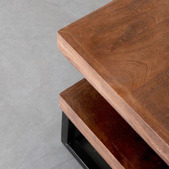 Label51 Salontafel cube nature smooth 80x80x40 cm - Image 5