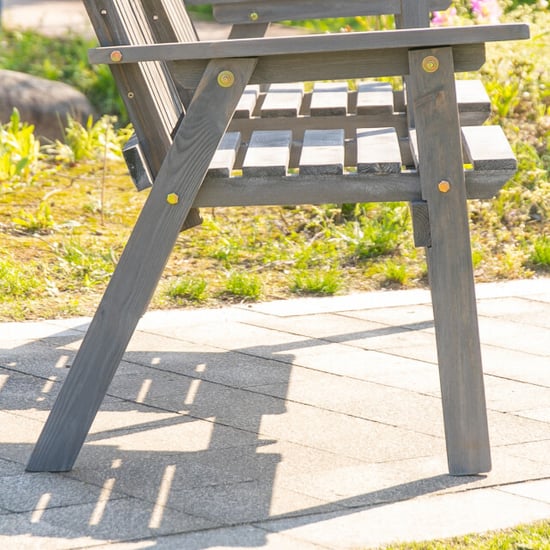 4goodz Tuinbank met tafel en parasolgat zitbank tuinmeubel - Image 5