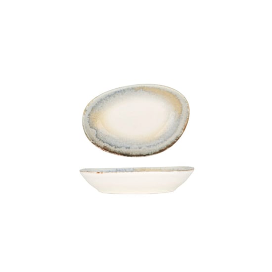 Bonna Serveerschaal knidos porselein 15x8.5 cm set van 4 - Image 1