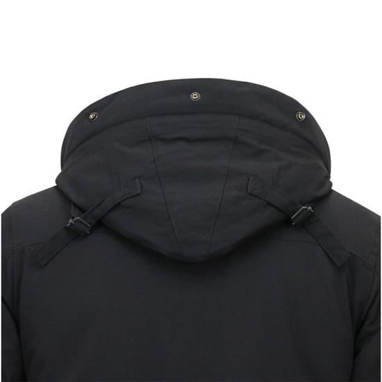 Enos Lange parka jas met capuchon - Image 4