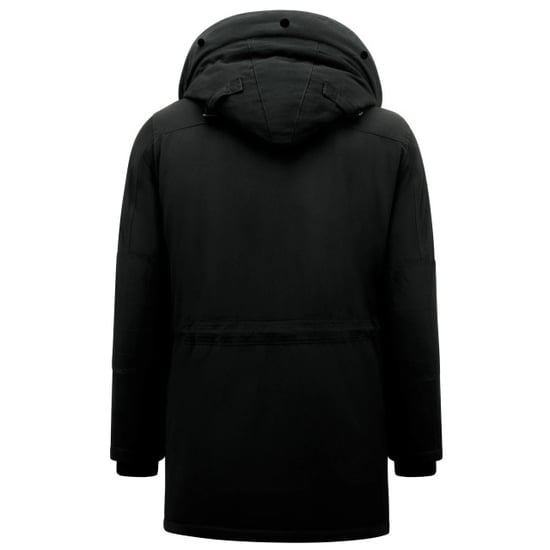 Enos Lange parka jas met capuchon - Image 5