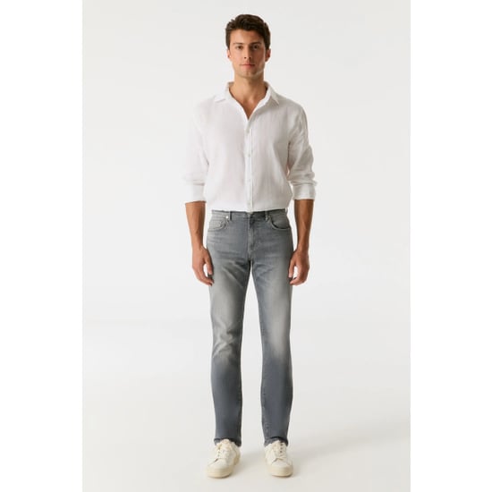 Cup of Joe Lance heren straight-fit jeans light grey - Image 2