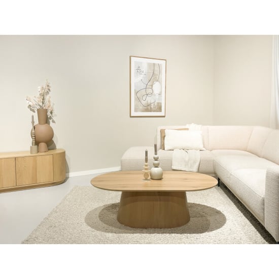 Livingfurn salontafel novero oval 70x120x36cm - Image 3