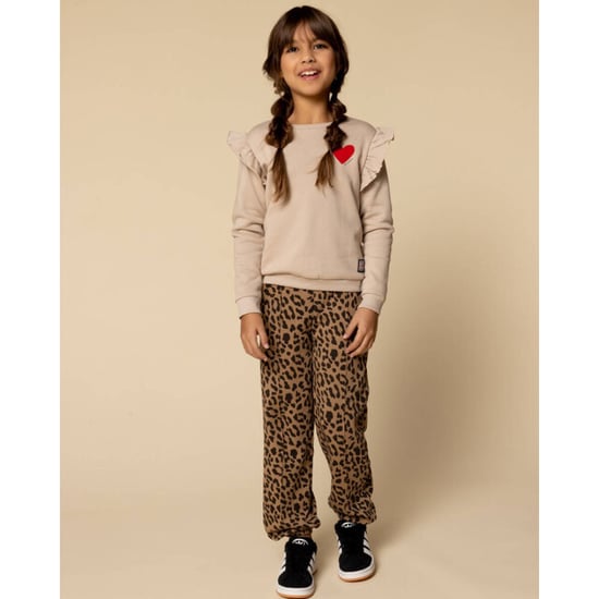 Looxs Revolution Baggy sweat broek leopard voor meisjes in de kleur - Image 4