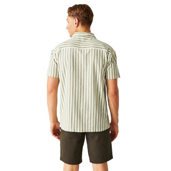 Regatta Heren shorebay ii gestreept shirt met korte mouwen - Image 5