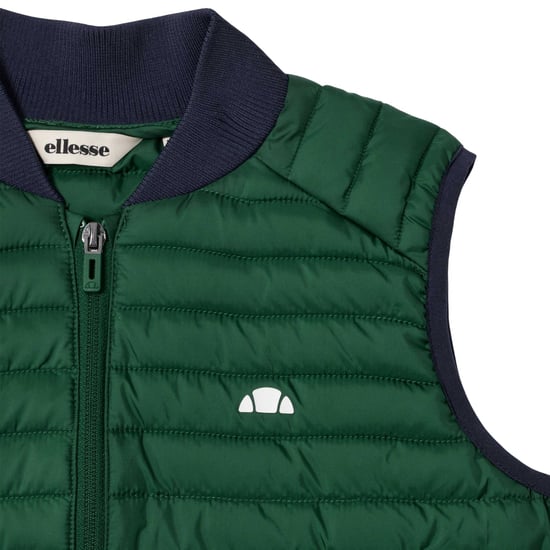 Ellesse Childrens/Kids Barr Gilet (Dark Green) - Image 4