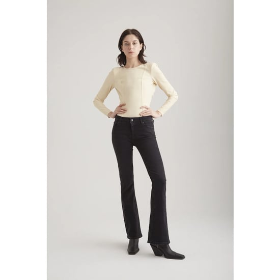 Cup of Joe Laura dames flare jeans black vintage - Image 3