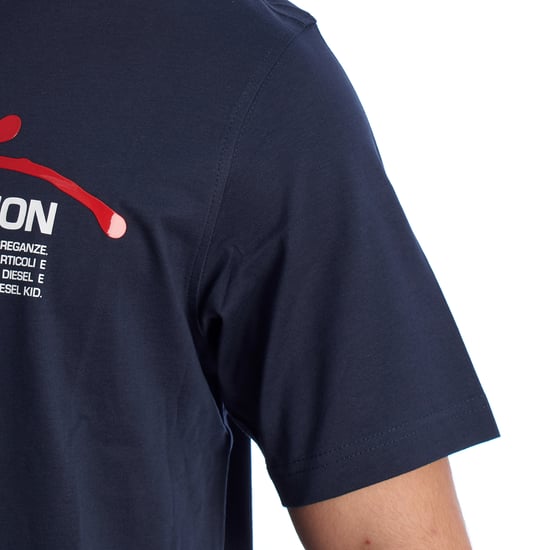 Heren Katoenen T-Shirt met Korte Mouwen A19700_RHQBG - Image 4