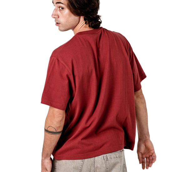 Men's Oversized Cotton Short Sleeve T-Shirt Little Core Puffy SPRB3500 - Image 4