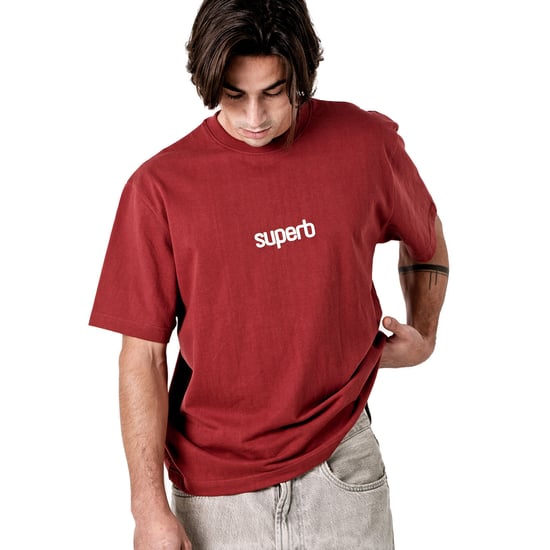Men's Oversized Cotton Short Sleeve T-Shirt Little Core Puffy SPRB3500 - Image 6