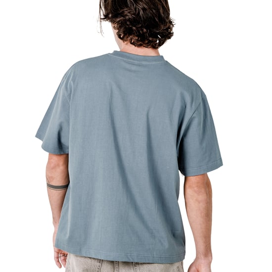 Heren Oversized Katoenen Korte Mouwen T-Shirt Little Core Puffy SPRB3500 - Image 5