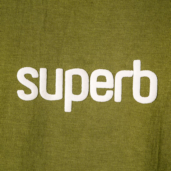 Men's Oversized Cotton Short Sleeve T-Shirt Little Core Puffy SPRB3500 - Image 3