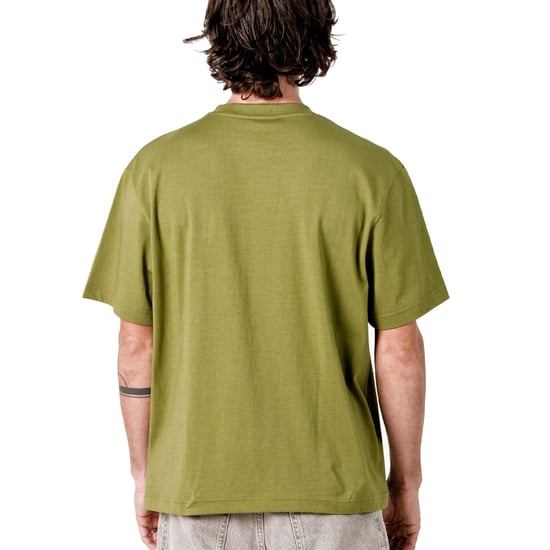 Men's Oversized Cotton Short Sleeve T-Shirt Little Core Puffy SPRB3500 - Image 4