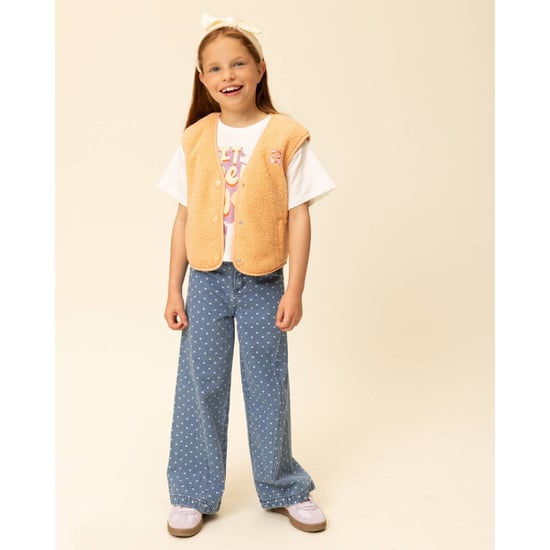 Looxs Revolution Wide leg bleach denim hearts voor meisjes in de kleur - Image 2