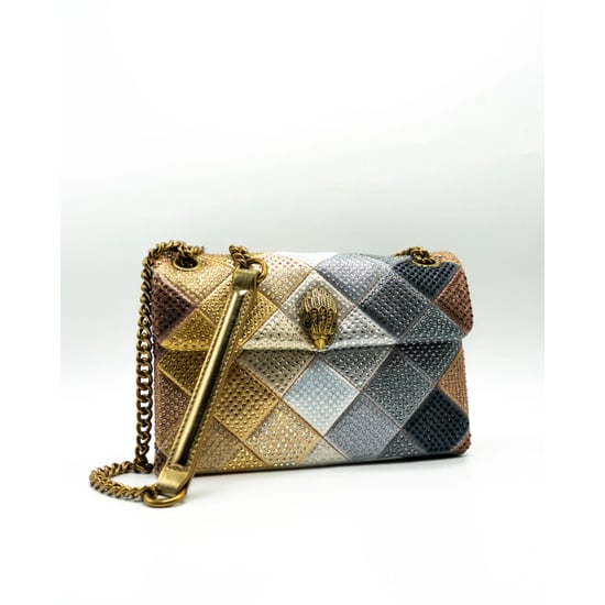 Kurt Geiger Medium kensington fabric metal schoudertas - Image 5