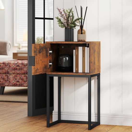 4goodz Sidetable consoletafel industrial smal 30x40x76 cm - - Image 5