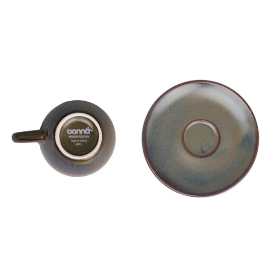 Bonna Espresso kopjes & schotel gloire porselein set van 6 - Image 2