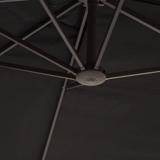 4goodz Duo-parasol 460x270 cm brede xl parasol zwart - Image 5