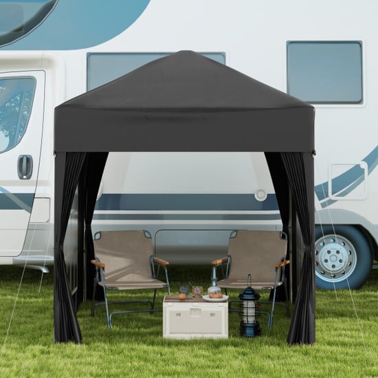 4goodz Outsunny partytent 2x2 m opvouwbaar met 4 zijwanden - - Image 5
