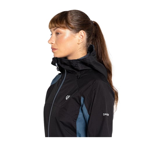 Dare 2B Womens/Ladies Traversing Waterproof Jacket (Black/Orion) - Image 4