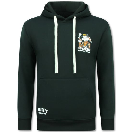 True Rise Oversized hoodie met capuchon gangster chicago - Image 2