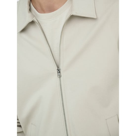 Only & Sons onsjakes 0339 reg zip stretch overs 22034236 silver lining - Image 4