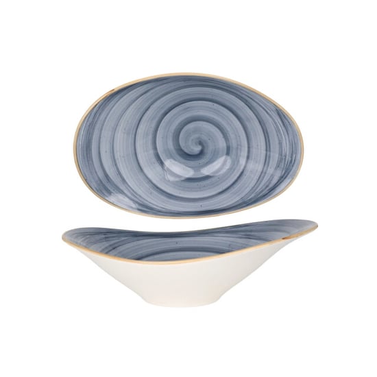 Bonna Serveerschaal aura dusk porselein 27 cm (750cc) set van 2 - Image 1