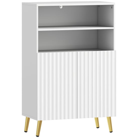 4goodz Curl badkamerkast halfhoog 2 deurs 60x32x92 cm - - Image 1