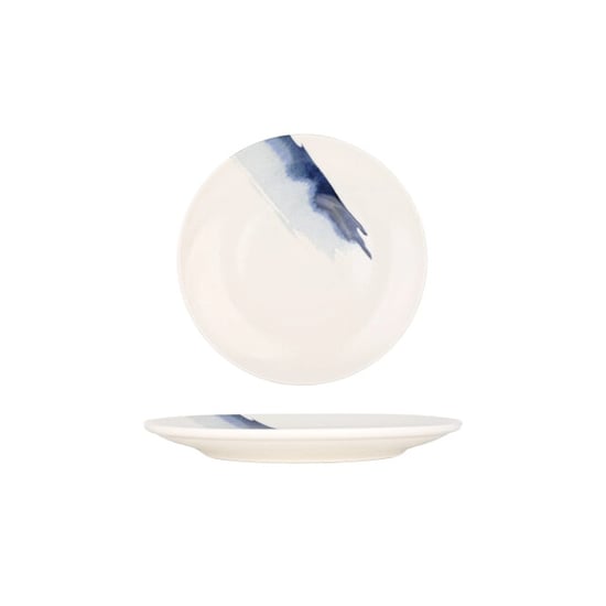Bonna Dinerbord blue wave porselein 25 cm set van 6 - Image 1