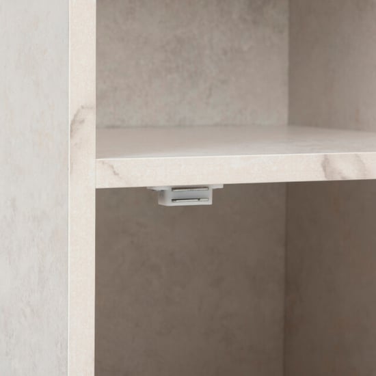 4bathroomz Badkamer kolomkast lugano marmerlook – 194 cm hoog marmer/houtlook - Image 6