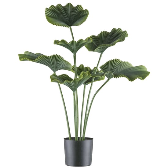 Kopu ® kunstplant palmblad 100cm in pot groen - Image 1