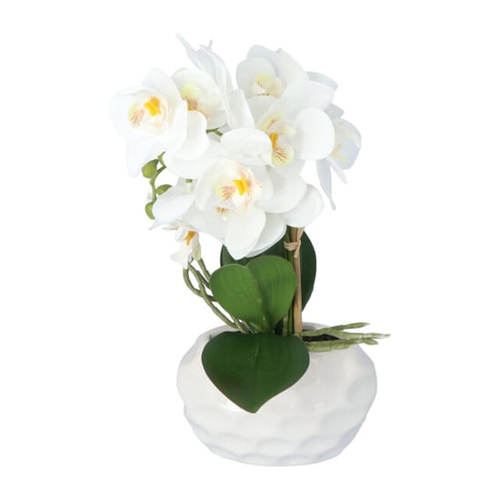 Kopu ® kunstplant orchidee 33 cm in te sierpot 13x9cm - - Image 5