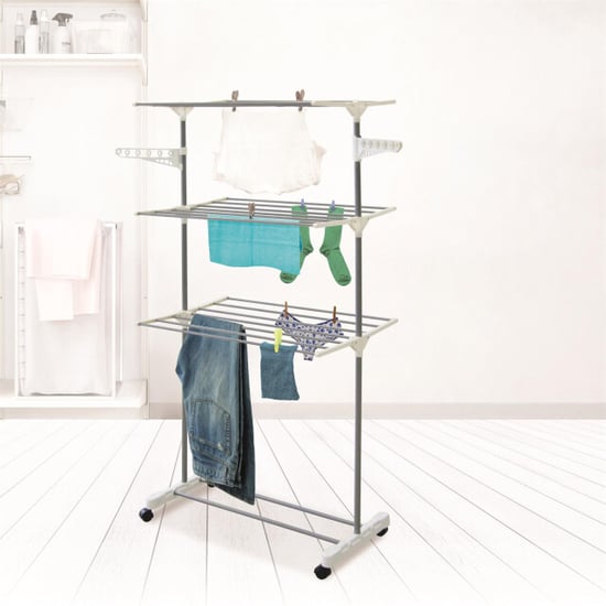 4goodz Droogrek 16 mtr droogruimte 80x60x165 cm - 3 niveaus - Image 2