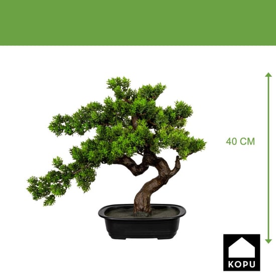 Kopu ® bonsai mirte ca. 40x40 cm- in een zwarte plastic pot - Image 2