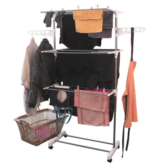 4goodz Droogrek 16 mtr droogruimte 80x60x165 cm - 3 niveaus - Image 3